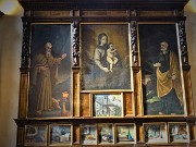 61 Polittico esposto nella chiesa maggiore del Santuario del Perello